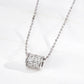 The "Fortune Wheel" Shimmering Necklace - Pavé Zirconia in S925 Silver