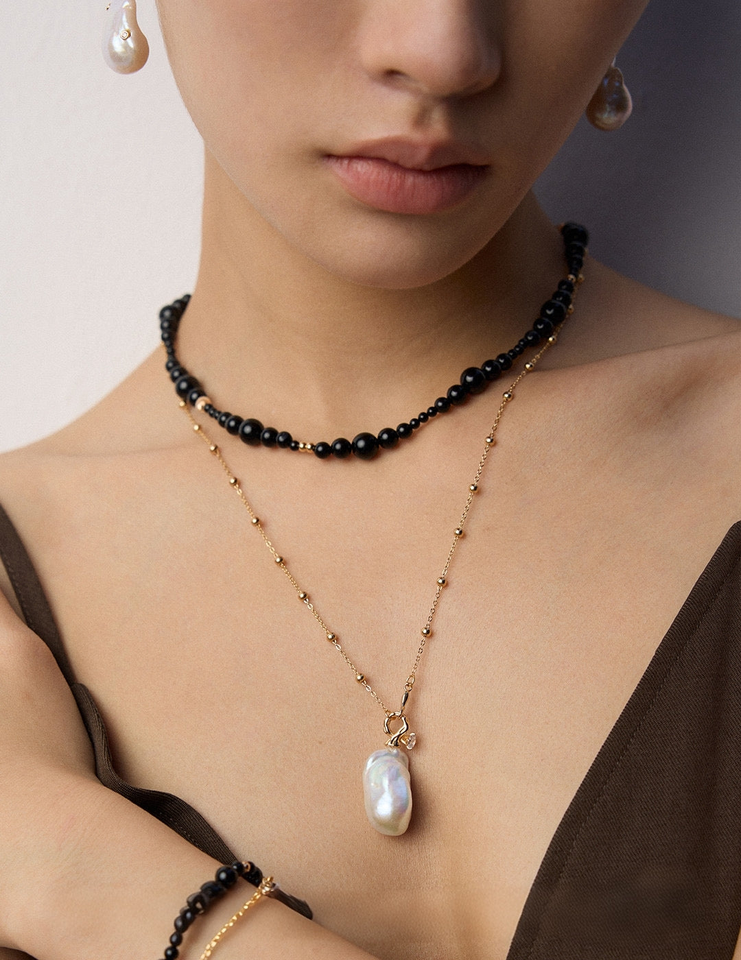 The "Ocean Sculpture" Baroque Pearl Collection in S925 Silver | Naturally Formed. Uniquely Yours. Celebrate Your Authentic Glow.